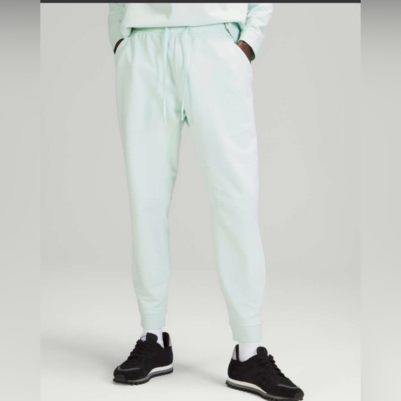 Lululemon City Sweat Jogger 28" *French Terry in Delicate Mint Blue Size Small - Picture 13 of 14